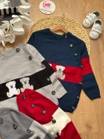 بلوز بافت بغل دکمه - Image 5