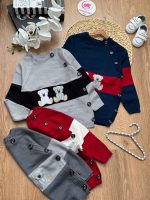 بلوز بافت بغل دکمه