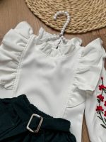 شومیز دامن آستین شکوفه - Image 8