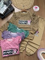 بلوز شلوار مینی موس پلنگی