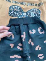 بلوز شلوار پلنگی پاپیون - Image 5