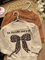 بلوز شلوار پلنگی پاپیون - Image 2