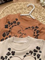 بلوز شلوار پلنگی LOVE - Image 5