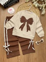 بلوز شلوار پاپیون و مروارید - Image 2