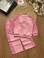 بلوز شلوار قلبی پلنگی - Image 3