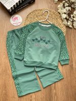 بلوز شلوار قلبی پلنگی - Image 4