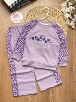 بلوز شلوار قلبی پلنگی - Image 2