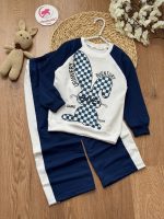 بلوز شلوار خرگوش چهار خونه - Image 5