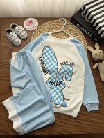 بلوز شلوار خرگوش چهار خونه - Image 7