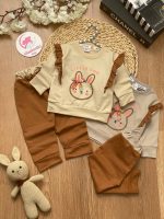 بلوز شلوار خرگوش چین دار