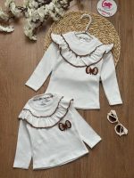 بلوز تک پاپیون چین دار - Image 4