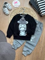 بلوز شلوار گورخر کلاه دار - Image 5