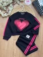 کراپ شلوار قلب سرخابی - Image 4