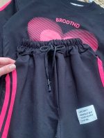 کراپ شلوار قلب سرخابی - Image 5