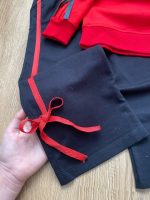 بلوز شلوار قرمز پاپیونی - Image 6