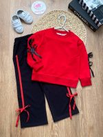 بلوز شلوار قرمز پاپیونی - Image 4