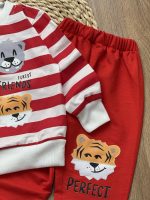 بلوز شلوار حیوانات راه راه - Image 7