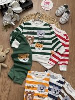 بلوز شلوار حیوانات راه راه