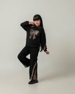 بلوز شلوار مخمل پلنگی - Image 11