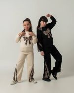 بلوز شلوار مخمل پلنگی - Image 10