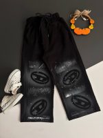 شلوار بگ پیسوله دار