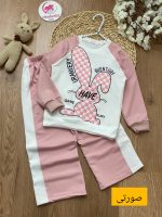 بلوز شلوار خرگوش چهار خونه - Image 3