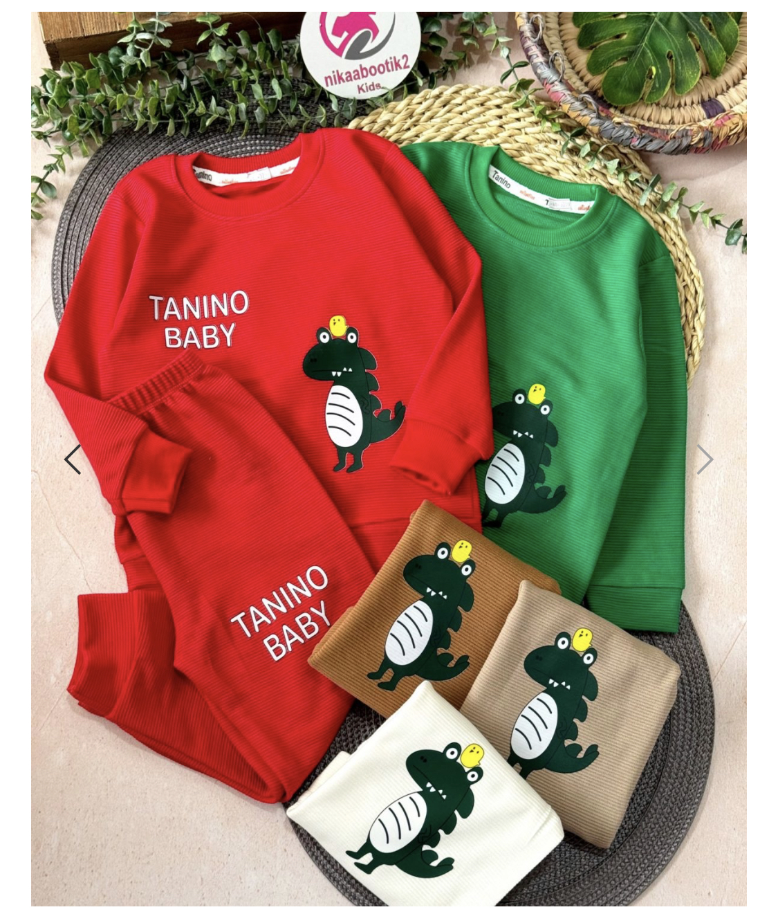 FA276969-8935-4FA5-BD7B-9DC7191A4113 بلوز شلوار دایناسور ریلی - Image 1