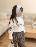 کراپ شلوار اینجوی پلنگی کبریتی - Image 10