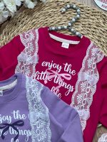 بلوز دورس گیپور نواری - Image 6