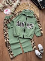 سویشرت شلوار پلنگی - Image 2