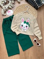 کراپ شلوار خرگوش فینگردار - Image 2