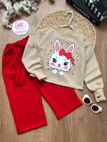 کراپ شلوار خرگوش فینگردار - Image 3