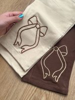 کراپ شلوار سه پاپیون - Image 4