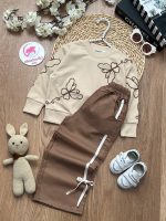 بلوز شلوار پروانه گلدوزی - Image 4