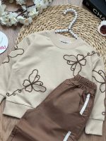 بلوز شلوار پروانه گلدوزی - Image 8