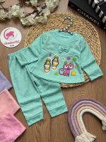 بلوز شلوار پیشی و دمپایی - Image 5