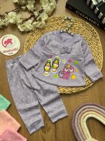 بلوز شلوار پیشی و دمپایی - Image 4