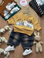 بلوز شلوار خرس لی