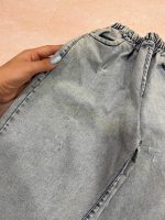 شلوار لی مام فیت(ایراددار) - Image 2