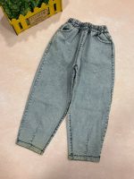 شلوار لی مام فیت(ایراددار)