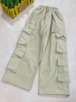 شلوار کارگو کتان (ایراددار) - Image 3