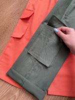 بلوز شلوار کتان پاپیونی - Image 5