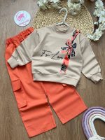 بلوز شلوار کتان پاپیونی - Image 2