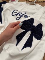 بلوز شلوار اینجوی نوار سفید - Image 5