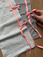 شلوار بگ ملانژ پاپیونی - Image 4