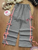 شلوار بگ ملانژ پاپیونی - Image 3