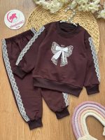 بلوز شلوار پاپیون سفید - Image 4