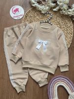 بلوز شلوار پاپیون سفید - Image 5