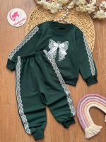 بلوز شلوار پاپیون سفید - Image 2