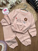 کراپ شلوار گل مخمل - Image 4